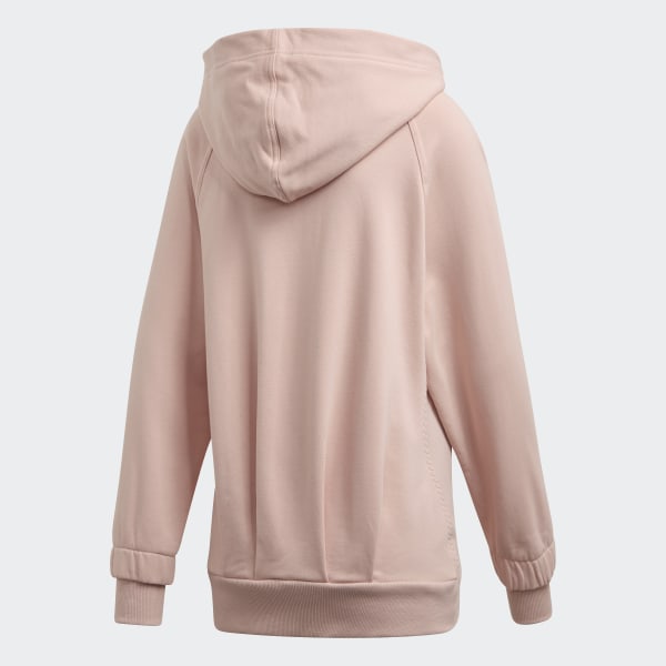 adidas chaqueta capucha rosa