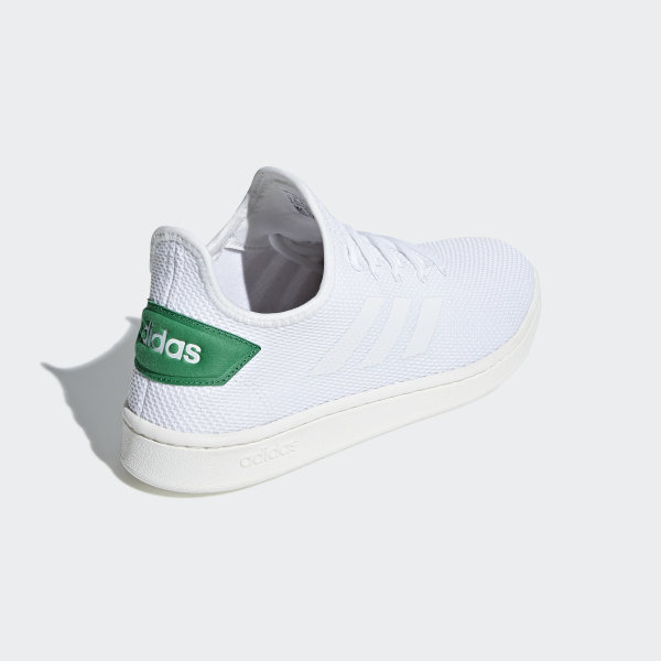 adidas cloudfoam white green