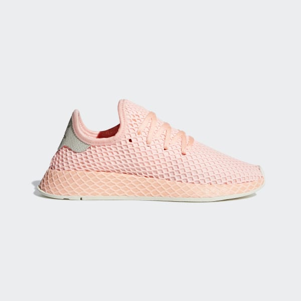 pink adidas deerupt