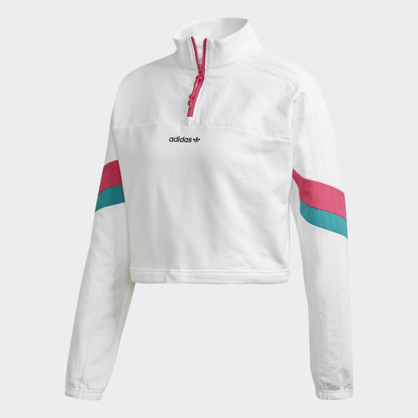 sudadera crop adidas