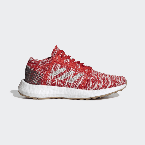 adidas pure boost go red