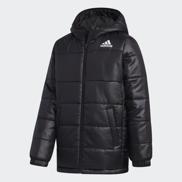 black adidas padded jacket