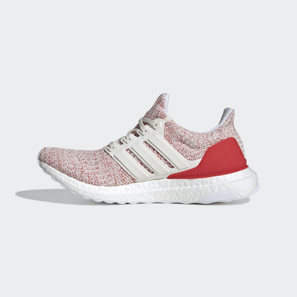 adidas ultra boost chalk white active red