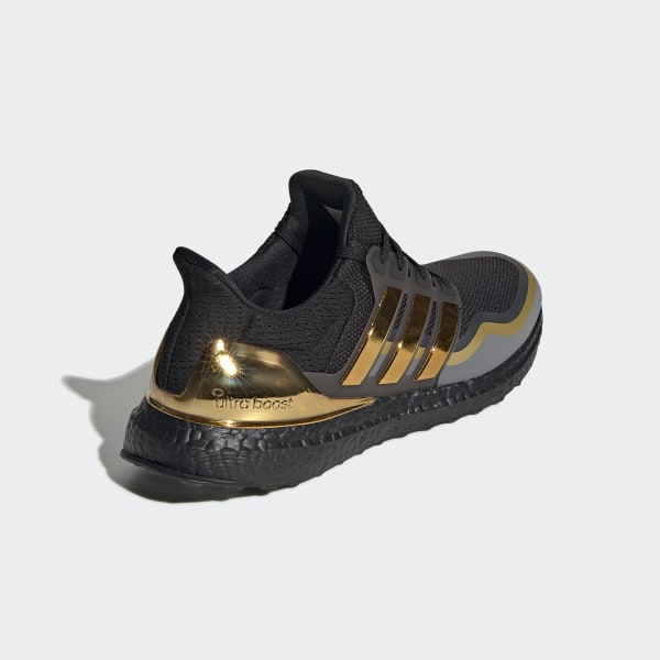 adidas ultra boost core black gold metallic