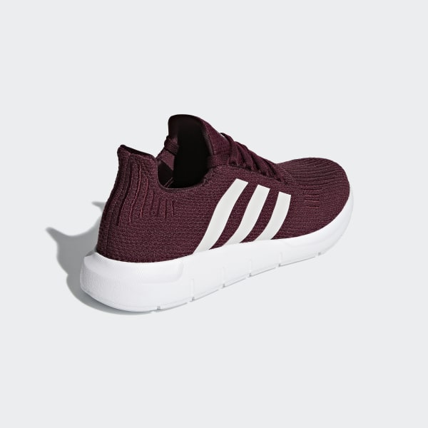 maroon adidas swift run