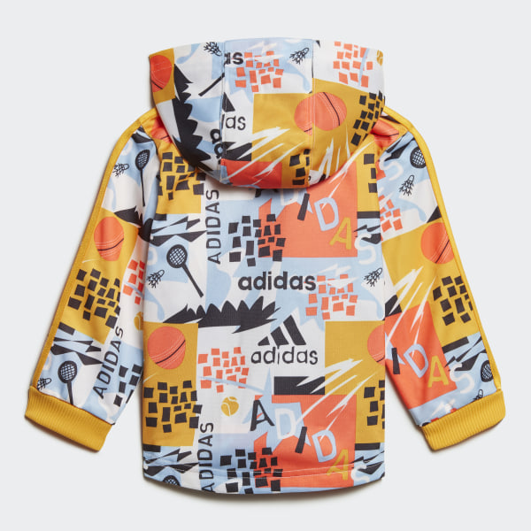 adidas Shiny Hooded Jogginganzug Blau | adidas Deutschland adidas Shiny Hooded Jogginganzug Blau | adidas Deutschland