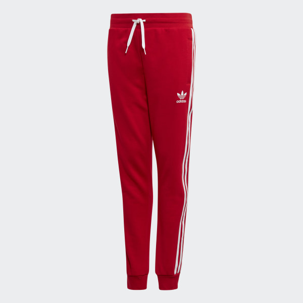 pantalon adidas rouge
