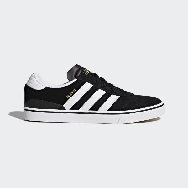black and white adidas skate shoes
