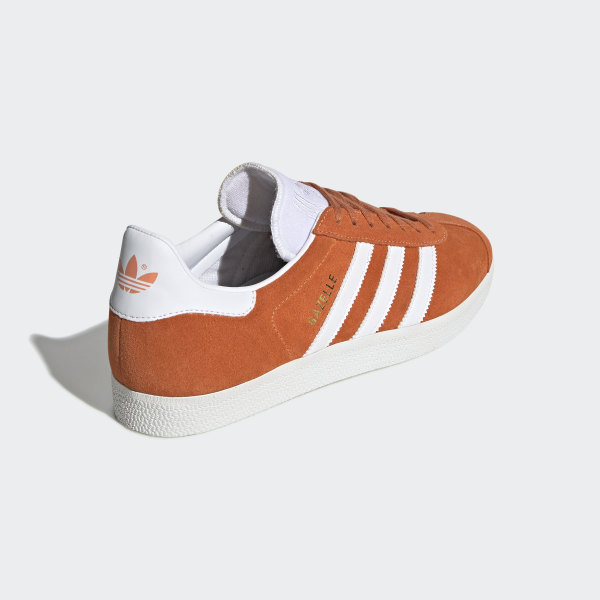 orange adidas gazelle mens
