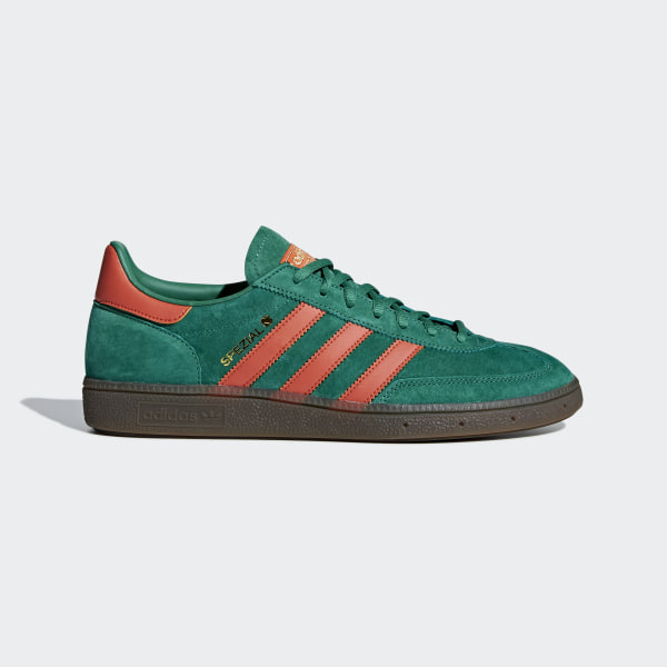 adidas spezial green orange