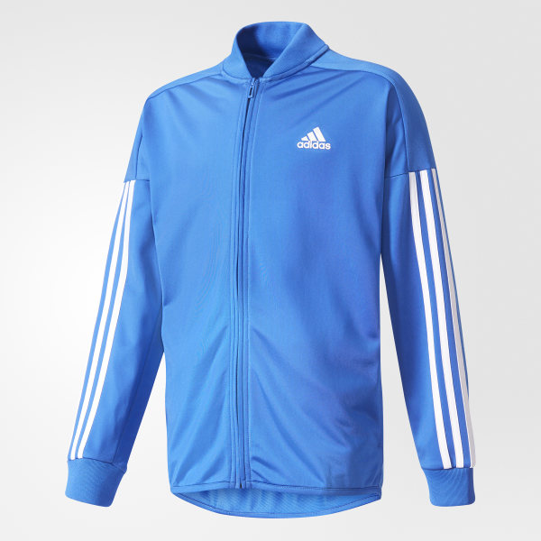 buzo azul adidas mujer