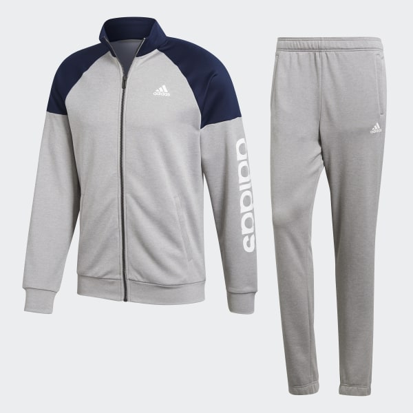 conjunto adidas gris