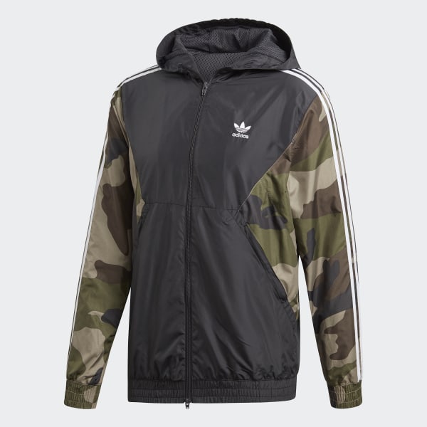 cortavientos adidas militar