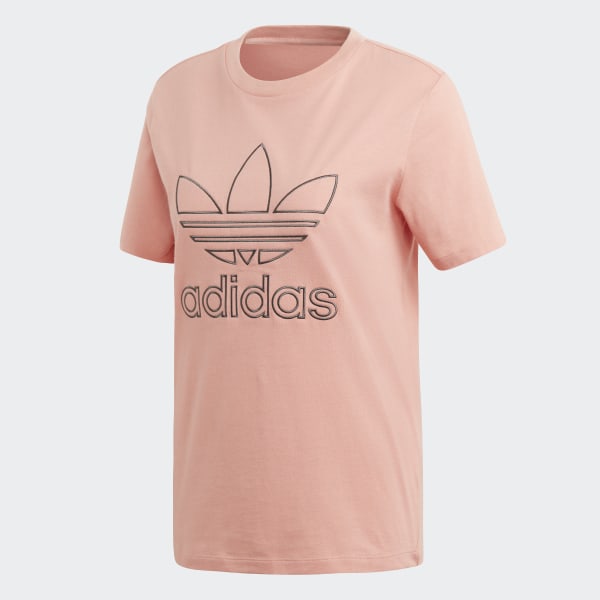 t shirt rose adidas