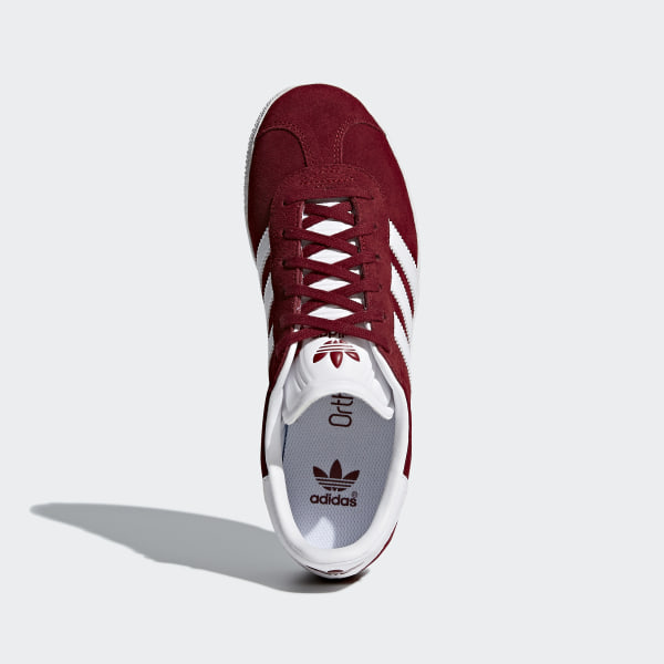 gazelle scarpe bordeaux