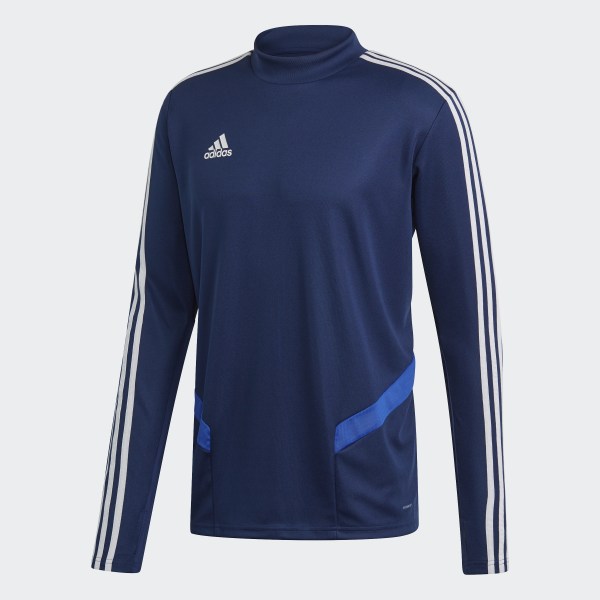 Adidas Tiro 17 Mens Soccer Training Top 3XL Bold Blue Black Adidas Tiro 17 Mens Soccer Training Top 3XL Bold Blue Black