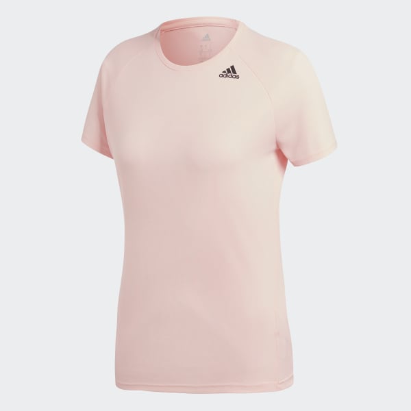 clear orange adidas shirt
