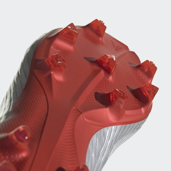adidas Kinder Fußballschuh X 19.1 FG J silberrot adidas Kinder Fußballschuh X 19.1 FG J silberrot