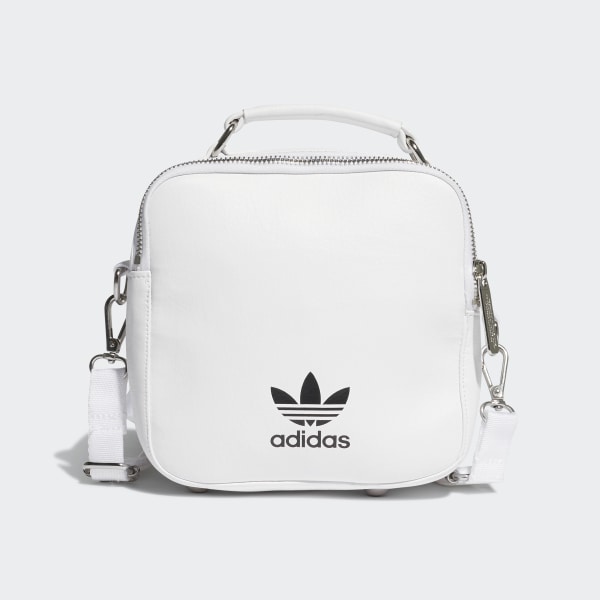 white adidas bag
