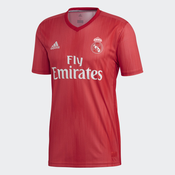 Camiseta tercera equipación Real Madrid Real Coral / Vivid Red DP5445