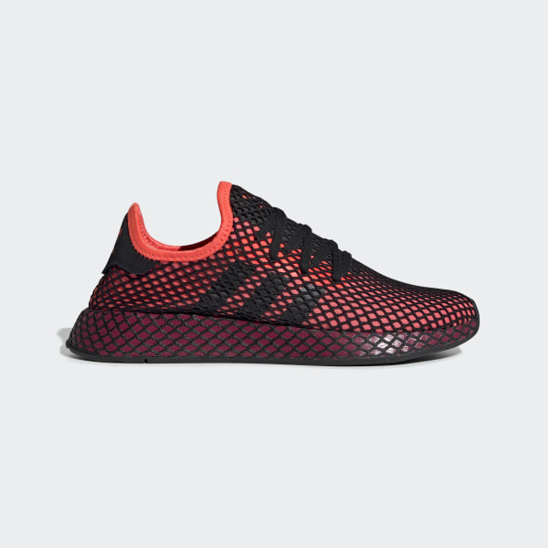 adidas deerupt runner black and red