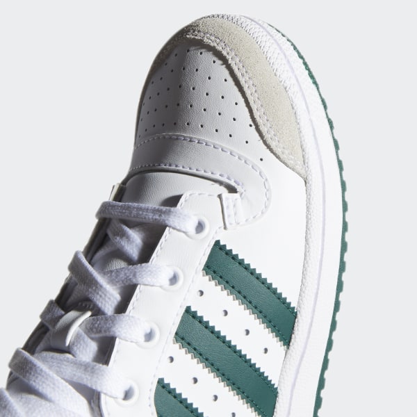 adidas Big Kids/' Originals Top Ten Hi OG Shoes EF2831 White//Green//Orange