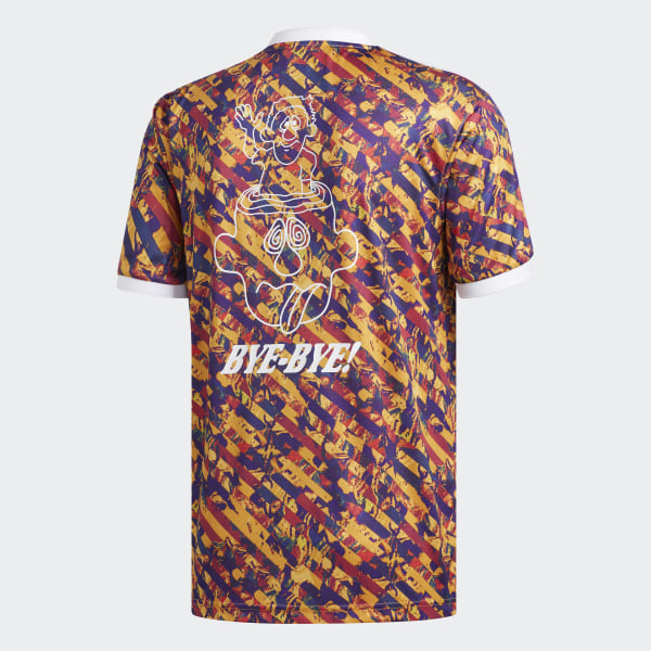 camiseta adidas multicolor