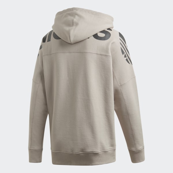 adidas r.y.v. hoodie light brown adidas r.y.v. hoodie light brown