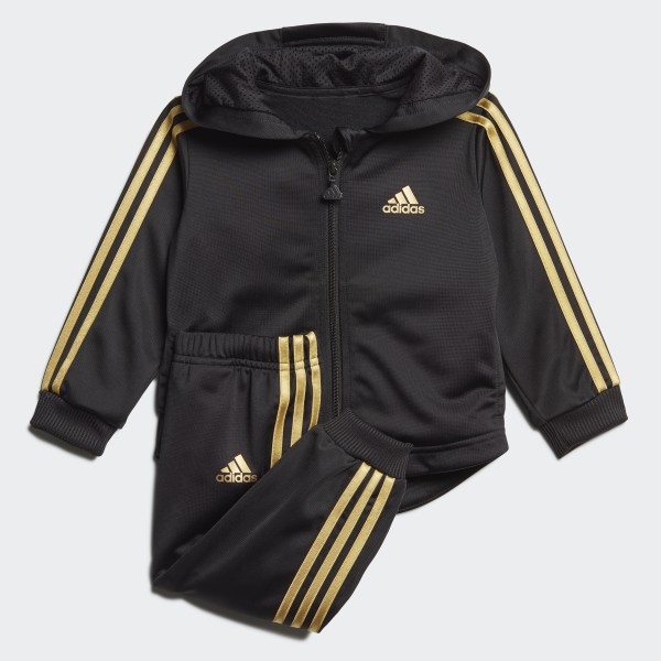 adidas shiny jogger set