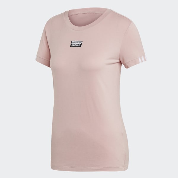 t shirt rose adidas