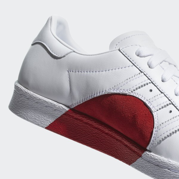 adidas superstar 80s half-shell shoes