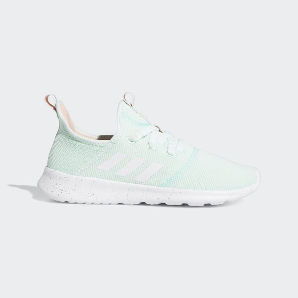 mint green adidas sneakers