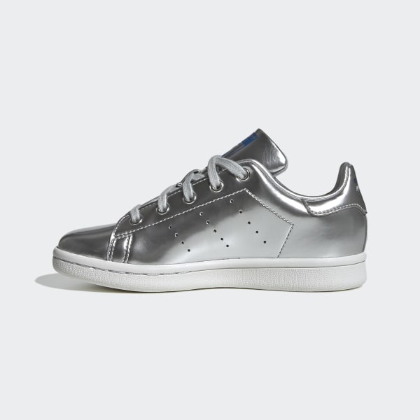 adidas stan smith metallic silver