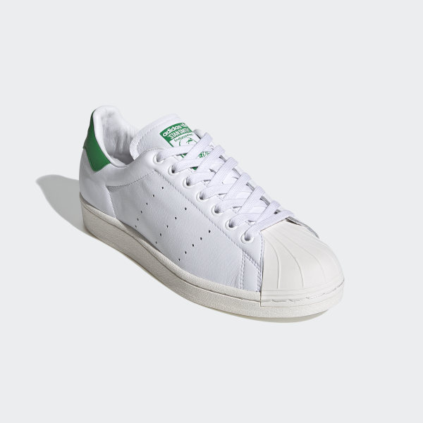 Superstar Schoenen Cloud White / Cloud White / Green FW9328