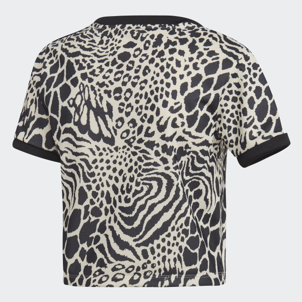 camiseta adidas animal print