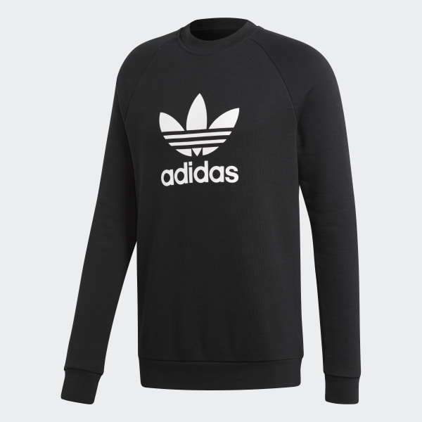 adidas felpa trefoil crew adidas felpa trefoil crew
