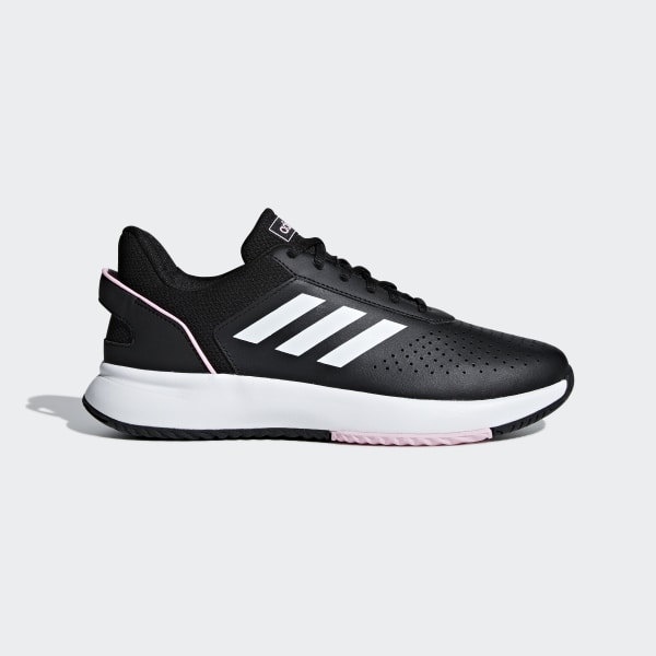 zapatos adidas negro con blanco