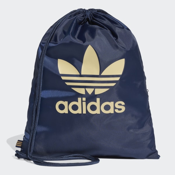 adidas Trefoil Gym Sack - Blue | adidas Switzerland adidas Trefoil Gym Sack - Blue | adidas Switzerland