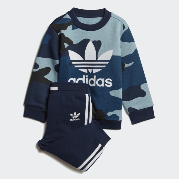 adidas Camouflage Crewneck Sweatshirt Set Multicolour | adidas Finland adidas Camouflage Crewneck Sweatshirt Set Multicolour | adidas Finland