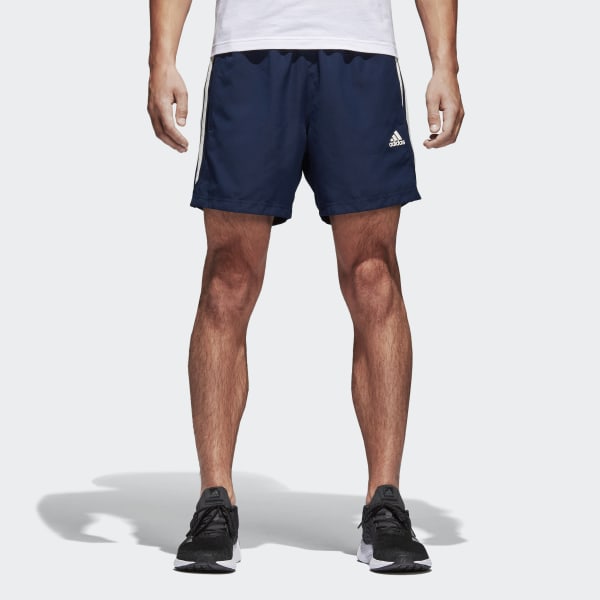 adidas Essentials 3-Stripes Chelsea Shorts - Blue | adidas Australia adidas Essentials 3-Stripes Chelsea Shorts - Blue | adidas Australia