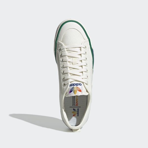adidas Nizza Pride Shoes - White | adidas US adidas Nizza Pride Shoes - White | adidas US
