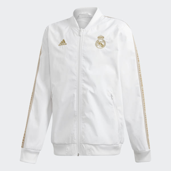 white real madrid jacket
