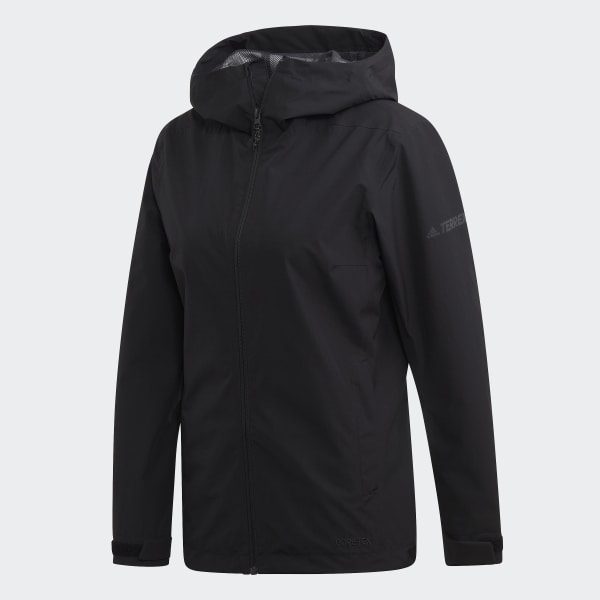 adidas Terrex GORE-TEX Rain Jacket - Black | adidas US adidas Terrex GORE-TEX Rain Jacket - Black | adidas US