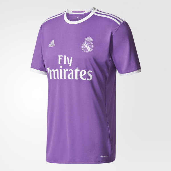 Camiseta segunda equipaciÃ³n Real Madrid Ray Purple / Crystal White AI5158