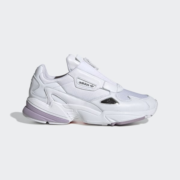adidas Falcon Zip Shoes - White | adidas US adidas Falcon Zip Shoes - White | adidas US