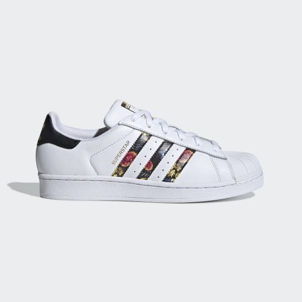 adidas superstar white gold