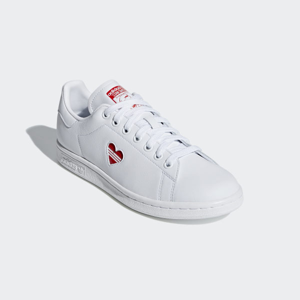 Stan Smith Shoes Cloud White / Active Red / Cloud White G27893