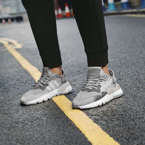 adidas nite jogger grigie adidas nite jogger grigie