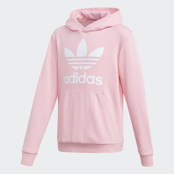 pale pink adidas hoodie