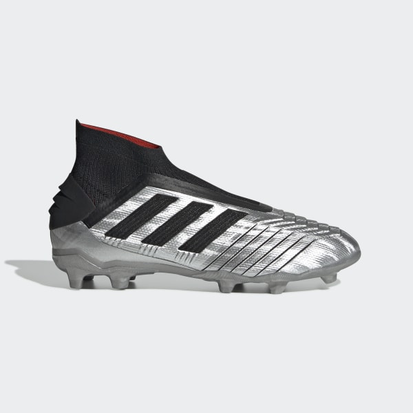 silver adidas boots
